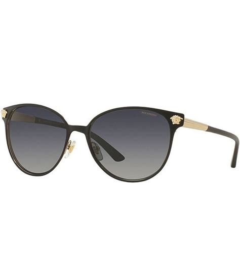 Versace Women's Ve2168 57mm Polarized Round Sunglasses